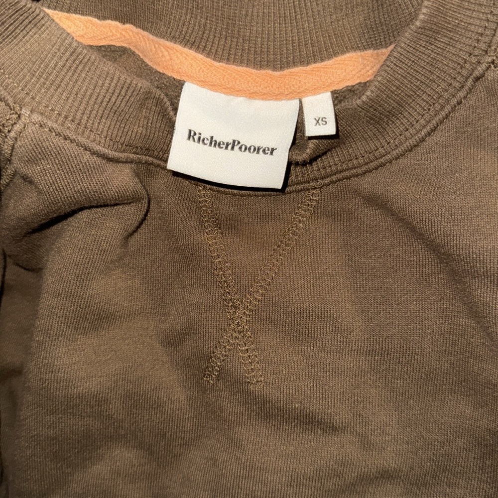 RicherPoorer Fleece Sweatshirt - Picture 2 of 2